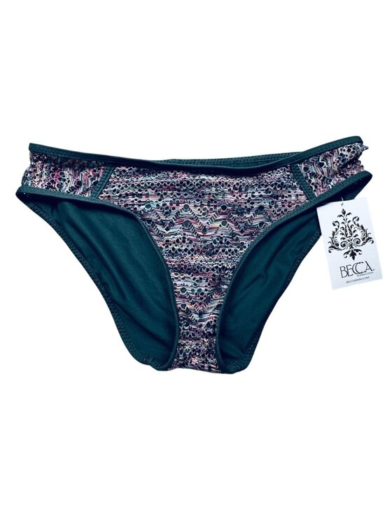 BECCA Other - Becca Womens Hipster Bikini Bottom Size Small Multicolor Crochet Design NWT